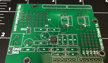 opamp arduino shield